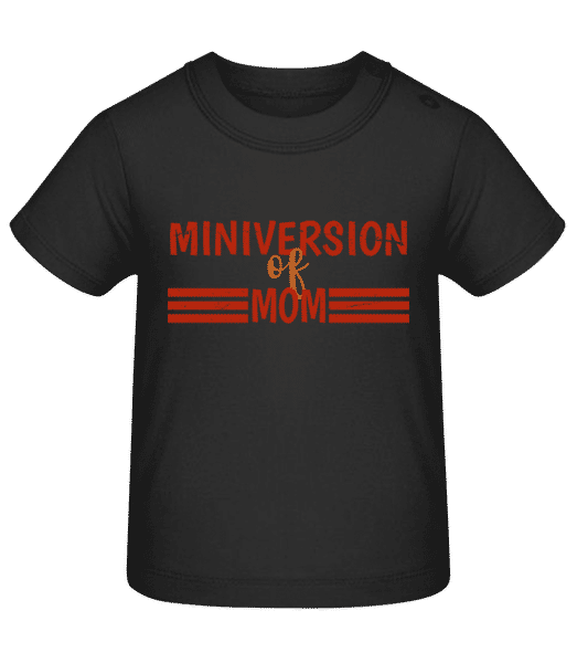 Aperçu: Miniversion Of Mom - T-shirt Bébé - Noir - Devant