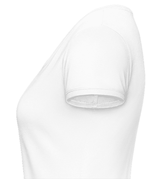 Aperçu: Ancre LGBTQ - T-shirt col en U Femme - Blanc - Gauche