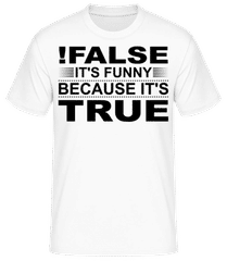 !False Is True · Männer Basic T-Shirt