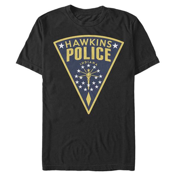 Netflix - Stranger Things - Hawkins Police Seal - Homme T-shirt