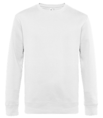 Sweat-shirt standard pour homme - Blanc - Devant