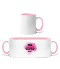 Oma Hast Ja Schon Mich · Tasse zweifarbig