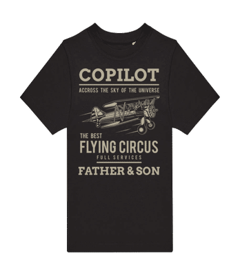 Copilot - T-shirt homme B&C - Noir - Devant