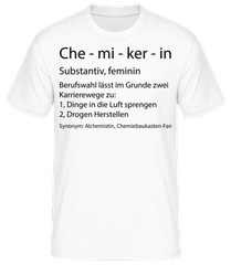 Chemikerin Quatsch Duden · Männer Basic T-Shirt