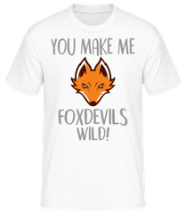 You Make Me FOXDEVILSWILD · Männer Basic T-Shirt
