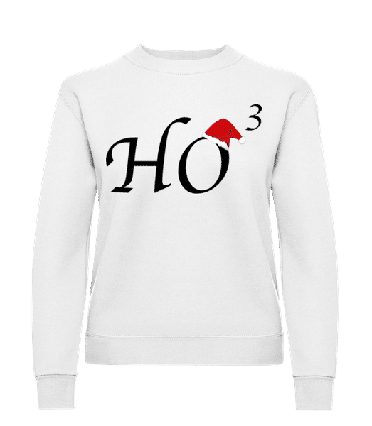 Aperçu: Ho * 3 - Sweatshirt Femme - Blanc - Devant