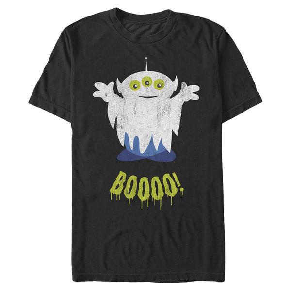Aperçu: Pixar - Toy Story - Extraterrestres Floating Alien - Halloween - Homme T-shirt - Noir - Devant