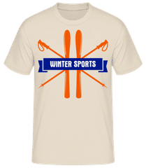 Winter Sports Sign · Men's Basic T-Shirt