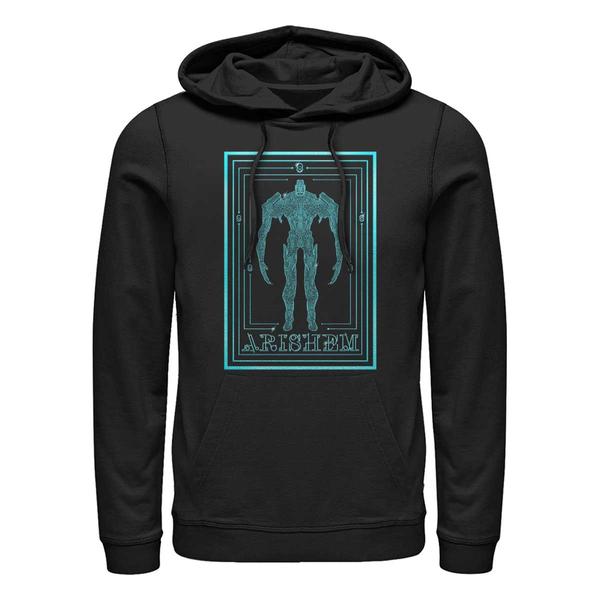 Aperçu: Marvel - Eternals - Arishem Poster - Unisex Sweat à capuche - Noir - Devant