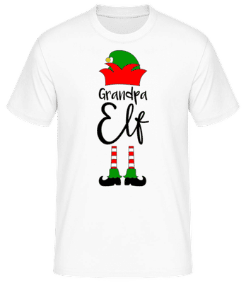 Grandpa Elf Shoes - Camiseta básica para hombre - Blanco - delante
