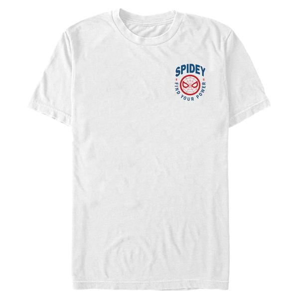 Preview: Marvel - Spider-Man - Spider-Man Spidey Pocket - Men's T-Shirt - White - Front