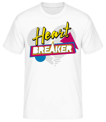 Heart Breaker - T-shirt standard Homme - Blanc - Devant