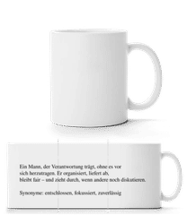 Männername Template · Panoramatasse