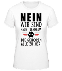 Wir Sind Kein Tierheim Katzen · Frauen Basic T-Shirt