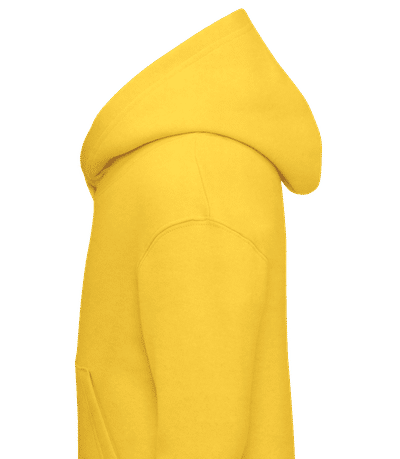 Sweat à capuche standard pour enfant - Jaune - Gauche