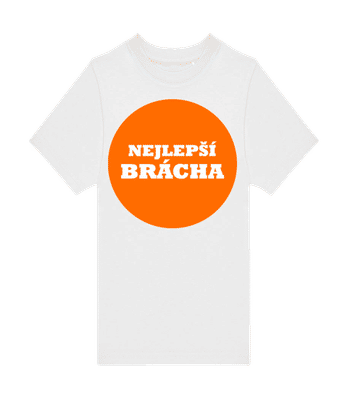 Nejlepší Brácha - Dětské tričko B&C - Bílá - Napřed