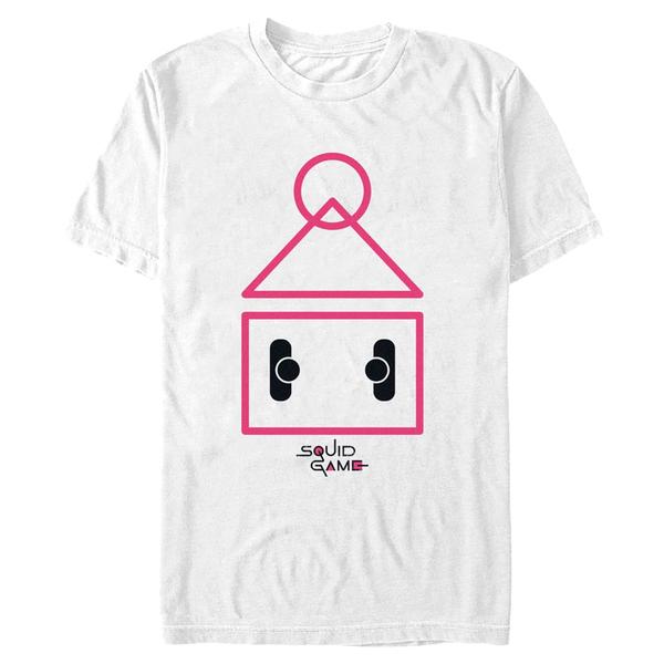 Vorschau: Netflix - Squid Game - Icons Squid Icon - Männer T-Shirt - Weiß - Vorne