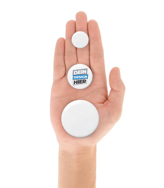 Aperçu: Badges médium - Blanc - Gauche