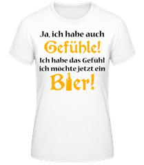Ich Möchte Jetzt Ein Bier · Frauen Basic T-Shirt