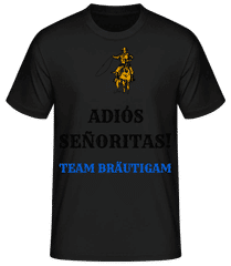 Adio´s Sen~oritas Team Bräutigam Pferd · Männer Basic T-Shirt