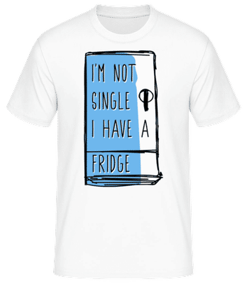 I Have A Fridge Blue - T-shirt standard Homme - Blanc - Devant