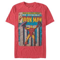 Marvel - Avengers - Iron Man IronMan Comic Cover - Homme T-shirt