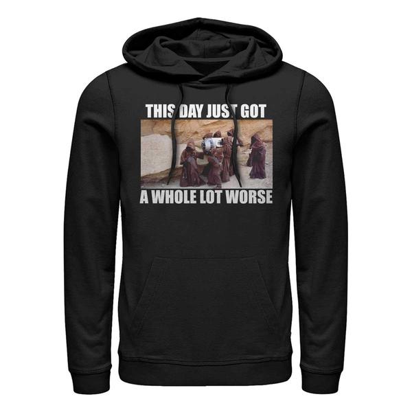 Preview: Star Wars - R2-D2 Kidnapped R2 - Unisex Hoodie - Black - Front