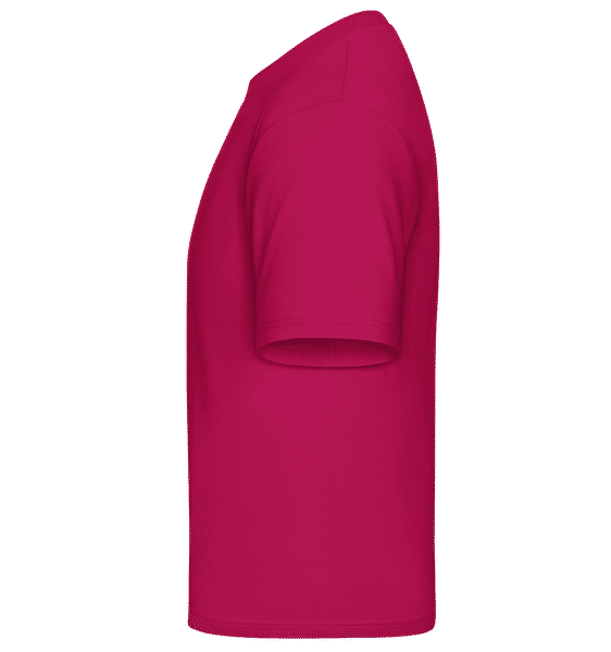 Aperçu: Chien En Métal -  T-Shirt Shirtinator homme - Magenta - Gauche