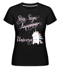 Star Sign Unicorn Aquarius ·  Shirtinator Women's T-Shirt