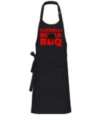 Futbolli Birra BBQ - Standard Apron - Black - Front