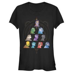 Marvel - Eternals - Photo de groupe Silhouette Heads - Femme T-shirt