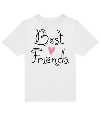 Best Friends - T-shirt homme B&C - Blanc - Devant