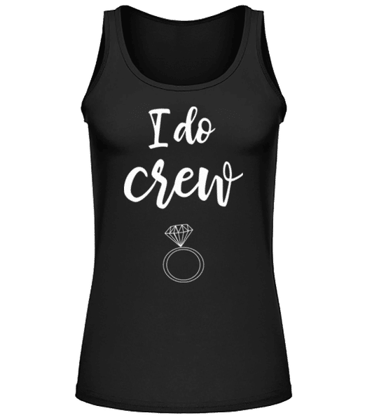 Aperçu: I Do Crew Ring - Débardeur Femme - Noir - Devant