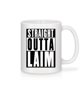 Straight Outta Laim - Tasse - Weiß - Vorne