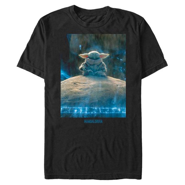 Aperçu: Star Wars - The Mandalorian - Grogu MandoMon Epi6 Experiment - Homme T-shirt - Noir - Devant