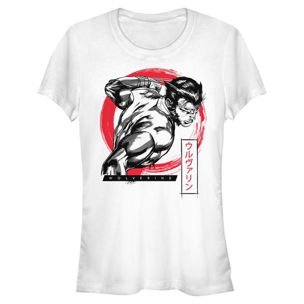 Aperçu: Marvel - X-Men - Wolverine Thrash - Femme T-shirt - Blanc - Devant