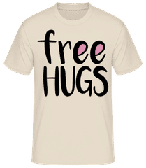 Free Hugs Pink · Männer Basic T-Shirt
