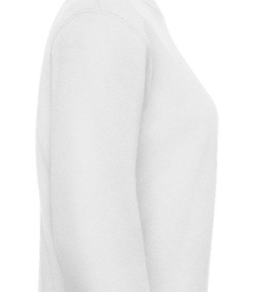 Aperçu: Sweat-shirt standard pour femme - Blanc - Droite