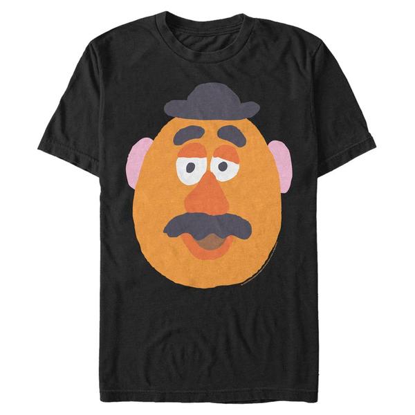 Preview: Pixar - Toy Story - Mr. Potato Head Mr. Potato Big Face - Men's T-Shirt - Black - Front