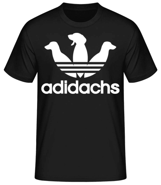 Vorschau: Adidachs - Männer T-Shirt B&C - Schwarz - Vorne