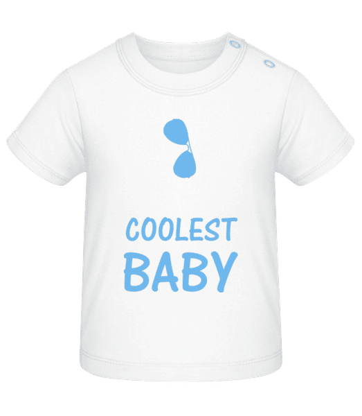 Aperçu: Coolest Baby - T-shirt Bébé - Blanc - Devant