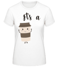 It Is A Match - T-shirt standard Femme - Blanc - Devant