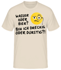 Wasser Oder Bier · Männer Basic T-Shirt