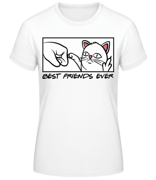 Aperçu: Best Friends Ever - T-shirt standard Femme - Blanc - Devant