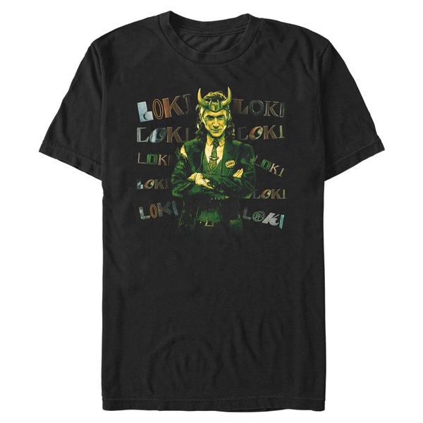 Aperçu: Marvel - Loki - Loki Chaotic - Homme T-shirt - Noir - Devant