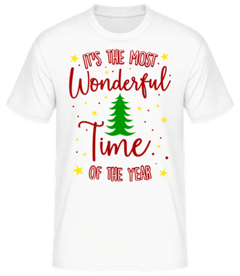 The Most Wonderful Time Of The Year - T-shirt standard Homme - Blanc - Devant