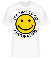 Its Time To Go Matura 2025 · Männer Basic T-Shirt