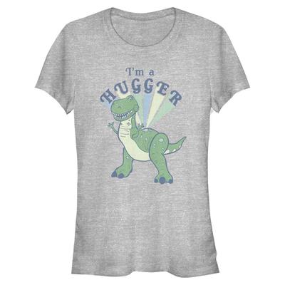 Pixar - Toy Story - Rex Hugger - Frauen T-Shirt - Grau meliert - Vorne