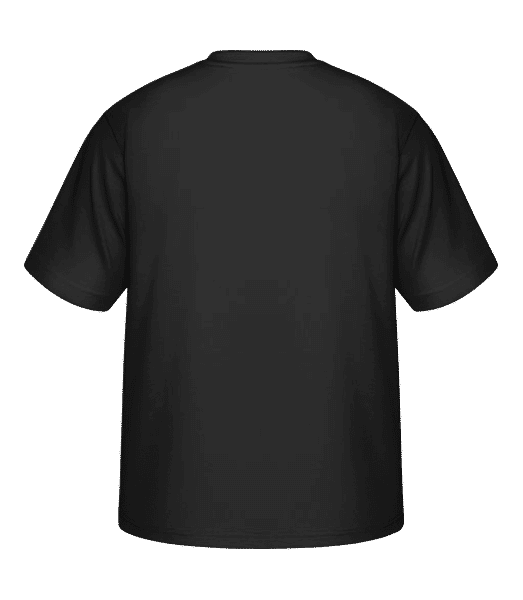 Vorschau: Männer T-Shirt Große Größen - Schwarz - Hinten