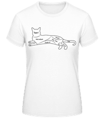 Pet The Cat · Frauen Basic T-Shirt